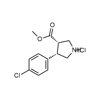 Methyl (3R,4S)-4-(4-chlorophenyl)pyrrolidine-3-carboxylate|CS-0183722
