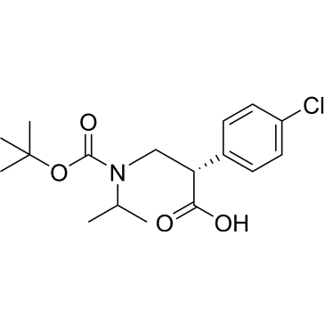 (2S)-3-[tert-Butoxycarbonyl(isopropyl)amino]-2-(4-chlorophenyl)propanoic acid|CS-0183816