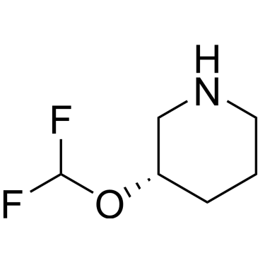 (3S)-3-(Difluoromethoxy)piperidine|CS-0184141