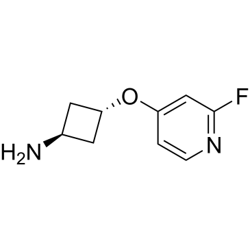 trans-3-[(2-fluoro-4-pyridyl)oxy]cyclobutanamine|CS-0184274