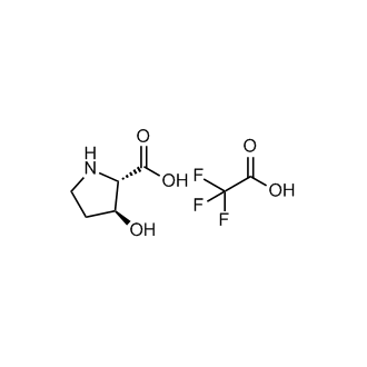 (2S,3S)-3-Hydroxypyrrolidine-2-carboxylic acid 2,2,2-trifluoroacetic acid|CS-0184642