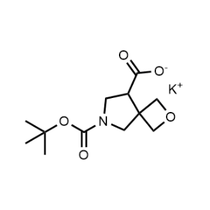 7-tert-Butoxycarbonyl-2-oxa-7-azaspiro[3.4]octane-5-carboxylic acid potassium salt|CS-0184652
