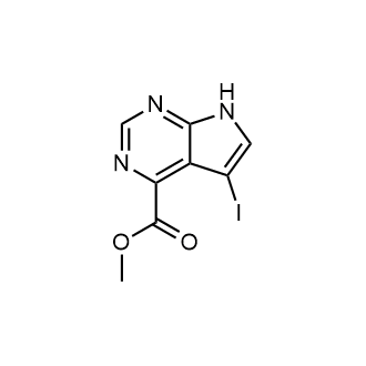 Methyl 5-iodo-7H-pyrrolo[2,3-d]pyrimidine-4-carboxylate|CS-0184718