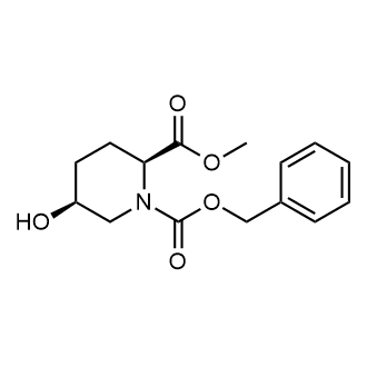 1-Benzyl 2-methyl (2s,5s)-5-hydroxypiperidine-1,2-dicarboxylate|CS-0184918