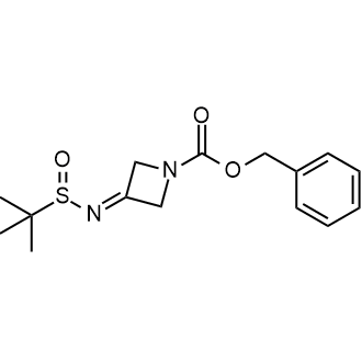 Benzyl 3-tert-Butylsulfinyliminoazetidine-1-carboxylate|CS-0184992