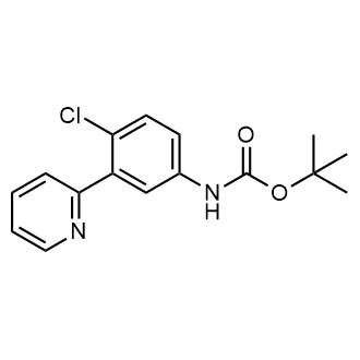 tert-Butyl N-[4-chloro-3-(pyridin-2-yl)phenyl]carbamate|CS-0185135