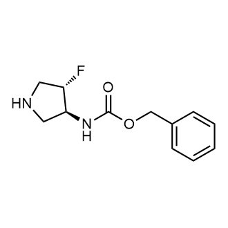 Benzyl N-[trans-4-fluoropyrrolidin-3-yl]carbamate|CS-0185190