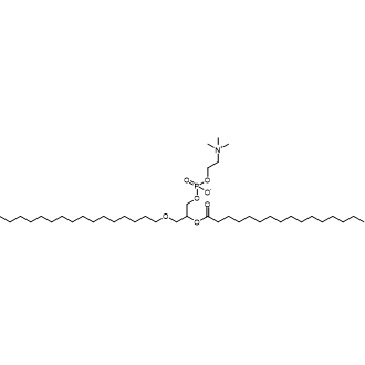 1-O-Hexadecyl-2-palmitoyl-rac-glycero-3-phosphocholine|CS-0185816