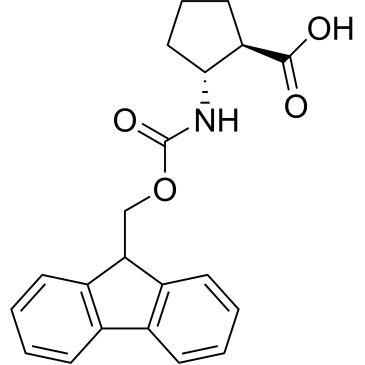 (1R,2R)-2-((((9H-Fluoren-9-yl)methoxy)carbonyl)amino)cyclopentanecarboxylic acid|CS-0186029