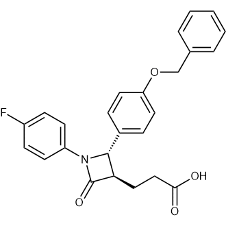 3-((2S,3R)-2-(4-(Benzyloxy)phenyl)-1-(4-fluorophenyl)-4-oxoazetidin-3-yl)propanoic acid|CS-0186690