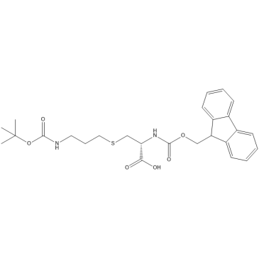 173963-91-2 | Fmoc-Cys(3-(Boc-amino)-propyl)-OH | ChemScene llc