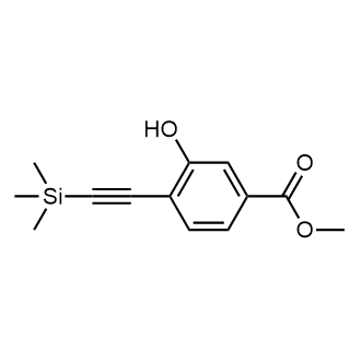 Methyl 3-hydroxy-4-((trimethylsilyl)ethynyl)benzoate|CS-0187491