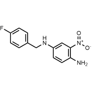 N1-(4-Fluorobenzyl)-3-nitrobenzene-1,4-diamine|CS-0187565