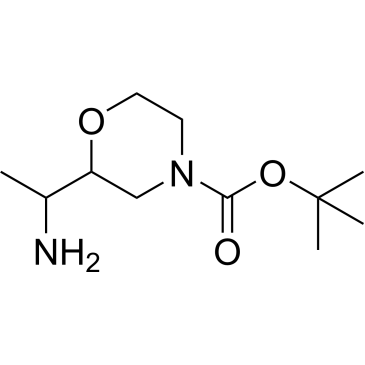 tert-Butyl 2-(1-aminoethyl)morpholine-4-carboxylate|CS-0187665