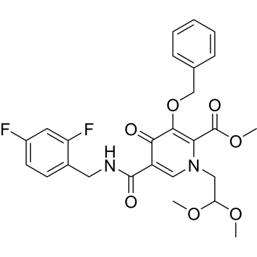 Methyl 3-(benzyloxy)-5-((2,4-difluorobenzyl)carbamoyl)-1-(2,2-dimethoxyethyl)-4-oxo-1,4-dihydropyridine-2-carboxylate|CS-0188049