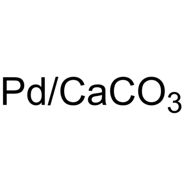 Palladium on calcium carbonate moistened with water, 10% Pd,unreduced|CS-0188062
