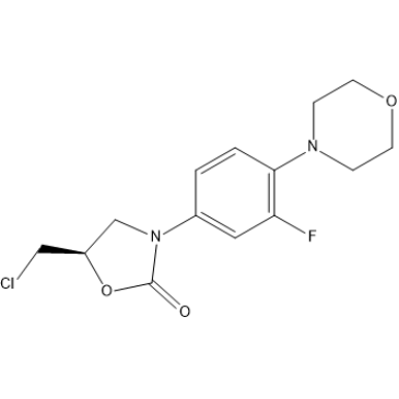 (R)-5-(Chloromethyl)-3-(3-fluoro-4-morpholinophenyl)oxazolidin-2-one|CS-0188336