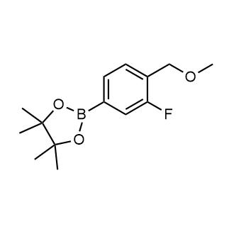 2-(3-Fluoro-4-(methoxymethyl)phenyl)-4,4,5,5-tetramethyl-1,3,2-dioxaborolane|CS-0188935