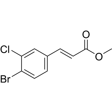 (E)-Methyl 3-(4-bromo-3-chlorophenyl)acrylate|CS-0189036