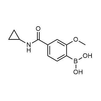 4-(Cyclopropylcarbamoyl)-2-methoxyphenylboronic acid|CS-0189110