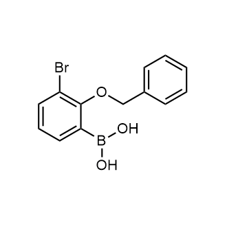 3-Bromo-2-(phenylmethoxy)phenylboronic acid|CS-0189145