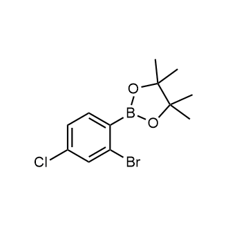 2-(2-Bromo-4-chlorophenyl)-4,4,5,5-tetramethyl-1,3,2-dioxaborolane|CS-0189153