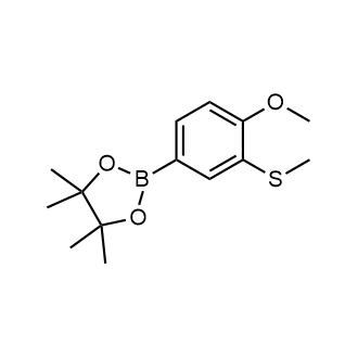 2-[4-Methoxy-3-(methylthio)phenyl]-4,4,5,5-tetramethyl-1,3,2-dioxaborolane|CS-0189371