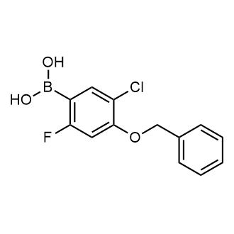 4-Benzyloxy-5-chloro-2-fluorophenylboronic acid|CS-0189409
