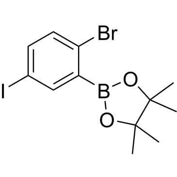 2-Bromo-5-iodophenylboronic acid pinacol ester|CS-0189440