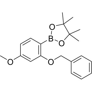 2-(Benzyloxy)-4-methoxyphenylboronic acid pinacol ester|CS-0189596