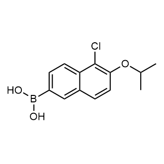 5-Chloro-6-isopropoxynaphthalene-2-boronic acid|CS-0189685