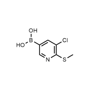 3-Chloro-2-methylthiopyridine-5-boronic acid|CS-0189725