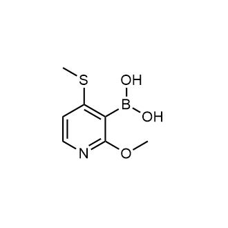 2-Methoxy-4-(methylthio)pyridine-3-boronic acid|CS-0189763