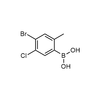 4-Bromo-5-chloro-2-methylphenylboronic acid|CS-0189789
