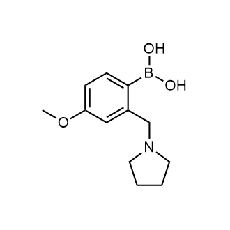 4-Methoxy-2-(pyrrolidin-1-ylmethyl)phenylboronic acid|CS-0189792