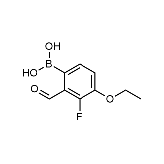 4-Ethoxy-3-fluoro-2-formylphenylboronic acid|CS-0190010