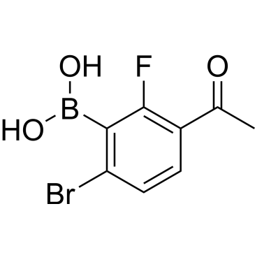 3-Acetyl-6-bromo-2-fluorophenylboronic acid|CS-0190015