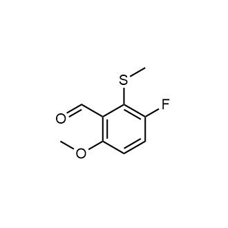 3-Fluoro-6-methoxy-2-(methylthio)benzaldehyde|CS-0190208