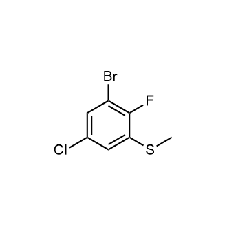 (3-Bromo-5-chloro-2-fluorophenyl)(methyl)sulfane|CS-0190219