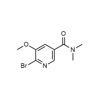 6-Bromo-5-methoxy-N,N-dimethylnicotinamide|CS-0190234