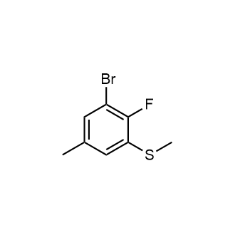 (3-Bromo-2-fluoro-5-methylphenyl)(methyl)sulfane|CS-0190272