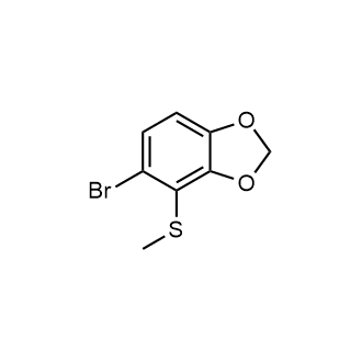 5-Bromo-4-(methylthio)benzo[d][1,3]dioxole|CS-0190318