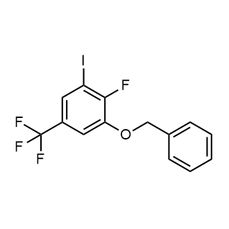 1-(Benzyloxy)-2-fluoro-3-iodo-5-(trifluoromethyl)benzene|CS-0190411