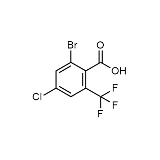 2-Bromo-4-chloro-6-(trifluoromethyl)benzoic acid|CS-0190616