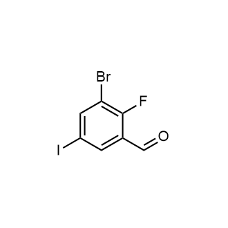 3-Bromo-2-fluoro-5-iodobenzaldehyde|CS-0190646