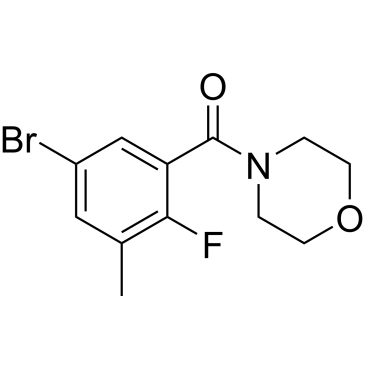 (5-Bromo-2-fluoro-3-methylphenyl)(morpholino)methanone|CS-0190674