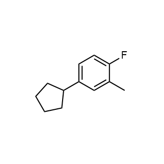 4-Cyclopentyl-1-fluoro-2-methylbenzene|CS-0190823