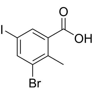 3-Bromo-5-iodo-2-methylbenzoic acid|CS-0191189