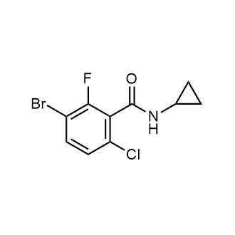 3-Bromo-6-chloro-N-cyclopropyl-2-fluorobenzamide|CS-0191356