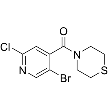(5-Bromo-2-chloropyridin-4-yl)(thiomorpholino)methanone|CS-0191376